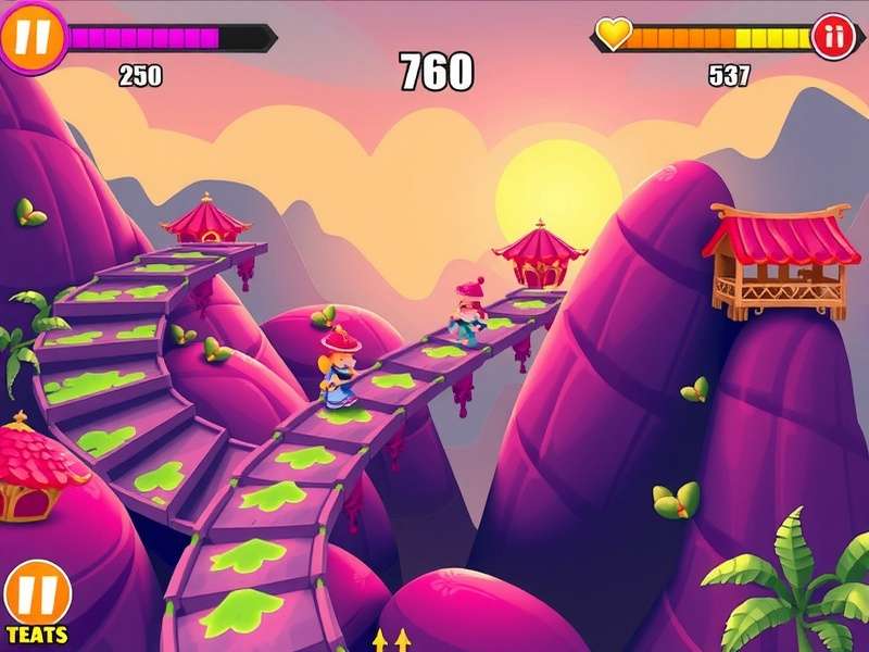 Holi Radiant Journey colorful gameplay